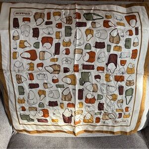 Coach Originals Bag Print Silk Bandana NWOT